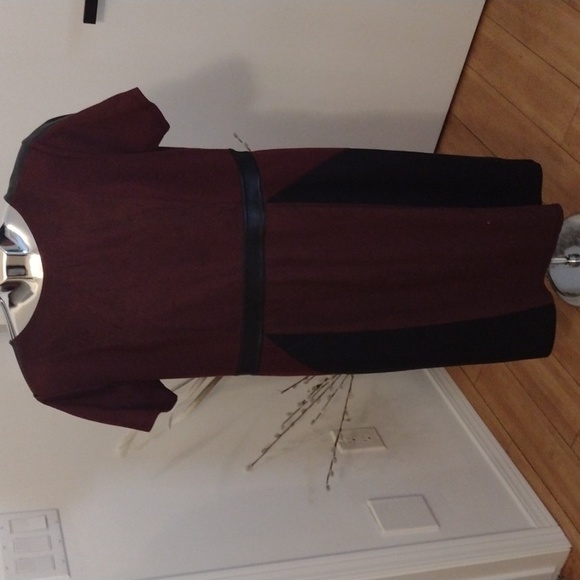 Worthington faux suede/leather dress - Picture 1 of 6